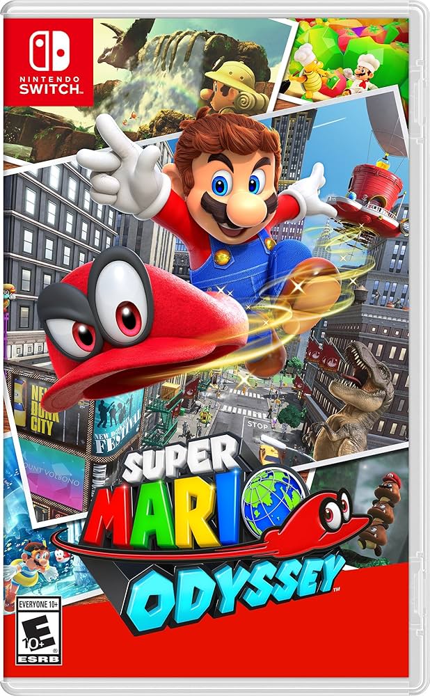 Super Mario Odyssey cover